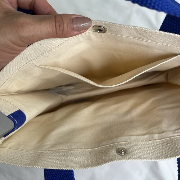 Augustinus Bader Canvas Tote Bag NWOT versatile classic, casual, spacious, beach - Picture 4 of 6